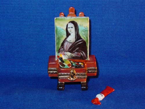 MONA LISA ON EASEL